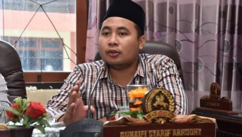 Anggota Komisi II DPRD Sumenep dari Fraksi PAN, Gunaifi Syarif Arrody.