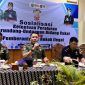 Sosialisasi ketentuan cukai kepada camat, lurah, dan Satpol PP di Paseban Sena, Kota Probolinggo.