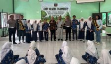 Kegiatan Police Goes to School di SMPN 1 Sumenep.