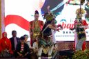 Festival Kebangsaan di Gedung Seni Budaya (Gesibu) Blambangan, Sabtu malam (22/11/2025).