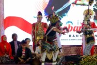 Festival Kebangsaan di Gedung Seni Budaya (Gesibu) Blambangan, Sabtu malam (22/11/2025).