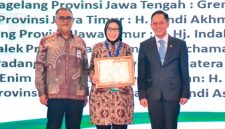 Penyerahan Penghargaan Proklim 2025 di Ballroom Hotel Grand Sahid, Jakarta Pusat, Senin (1/12/2025).