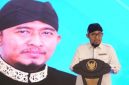 Bupati Sumenep Achmad Fauzi Wongsojudo saat memberikan imbauan kewaspadaan bencana kepada masyarakat.