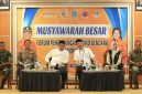 Wali Kota Probolinggo dr. Aminuddin menghadiri Musyawarah Besar Forum Pengurangan Risiko Bencana (FPRB) di Puri Manggala Bhakti, Jumat (5/12/2025).