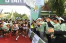 Bupati Probolinggo dr. Mohammad Haris bersama Forkopimda saat melepas peserta Kraksaan Aspirasi Run 2025.
