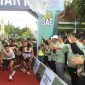 Bupati Probolinggo dr. Mohammad Haris bersama Forkopimda saat melepas peserta Kraksaan Aspirasi Run 2025.