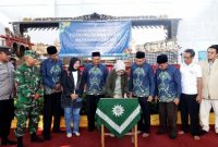Bupati Lumajang Indah Amperawati meresmikan Gedung Serba Guna Muhammadiyah Rowokangkung di Desa Sidorejo, Kecamatan Rowokangkung, Minggu (7/12/2025).