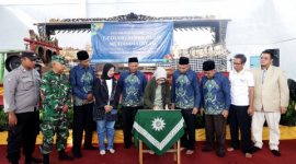 Bupati Lumajang Indah Amperawati meresmikan Gedung Serba Guna Muhammadiyah Rowokangkung di Desa Sidorejo, Kecamatan Rowokangkung, Minggu (7/12/2025).