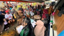 layanan Bunga Desa di Kecamatan Licin.