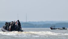 Kondisi laut bagian barat.