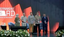 Wali Kota Surabaya Eri Cahyadi pada Seminar IGA 2025 di Kempinski Grand Ballroom, Jakarta Pusat, Senin (8/12/2025).