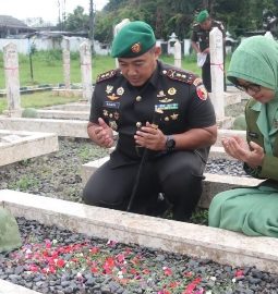 Kodim 0827/Sumenep Gelar Ziarah TMP Jokotole Peringati Hari Juang TNI AD 2025
