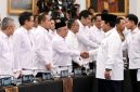 Presiden Prabowo Subianto memimpin Sidang Kabinet Paripurna di Istana Negara, Jakarta, Senin (15/12/2025), dengan agenda laporan penanganan dampak banjir pada sektor pendidikan.