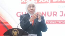 Gubernur Jawa Timur Khofifah Indar Parawansa.