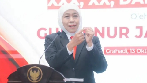 Gubernur Jawa Timur Khofifah Indar Parawansa.