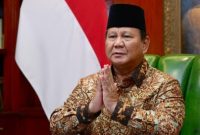 Presiden Prabowo Subianto menyampaikan ucapan Selamat Natal 2025 melalui tayangan video yang diunggah di kanal YouTube Sekretariat Presiden, Kamis (25/12/2025).
