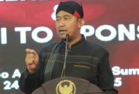 Bupati Sumenep Achmad Fauzi Wongsojudo.