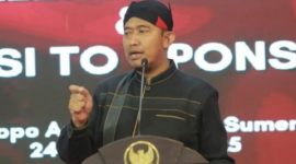 Bupati Sumenep Achmad Fauzi Wongsojudo.