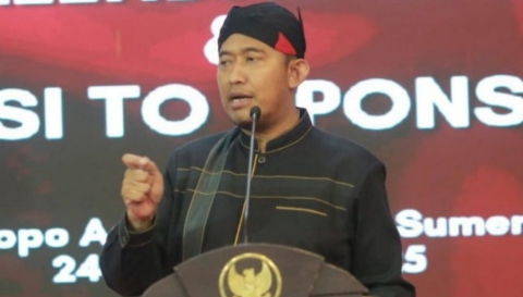 Bupati Sumenep Achmad Fauzi Wongsojudo.