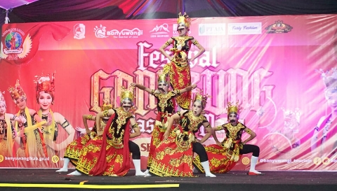 Festival Tari Gandrung “Dari Masa ke Masa” di Gelanggang Kesenian Banyuwangi (Gesibu), 24–26 Desember 2025. (Foto: Dok. Pemkab Banyuwangi)