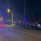 Personel Satlantas Polres Sumenep bersama unsur gabungan menggelar patroli skala besar untuk mengantisipasi balap liar di sejumlah ruas jalan Kabupaten Sumenep, Minggu (28/12/2025) dini hari.