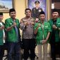 Wakapolres Sumenep Kompol Masyhur Ade menerima silaturahmi pengurus LBH PC GP Ansor Sumenep di Mapolres Sumenep.