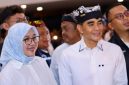 Bupati Banyuwangi Ipuk Fiestiandani menghadiri acara pisah sambut Kapolresta Banyuwangi dari Kombes Pol Dr. Rama Samtama Putra kepada Kombes Pol Dr. Rofiq Ripto Himawan di Pendopo Sabha Swagata Blambangan, Jumat malam (9/1/2026).