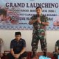 Dandim 0827/Sumenep Letkol Arm Bendi Wibisono, SE, M.Han bersama jajaran Forkopimcam Rubaru saat menghadiri Grand Launching Program Makan Bergizi Gratis (MBG) di SPPG Yayasan Mitra Mandiri Nurul Karomah, Desa Bunbarat, Kecamatan Rubaru, Sabtu (10/1/2026).