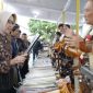 Bupati Lumajang Indah Amperawati di Pameran Budaya Tosan Aji Nusantara di Pendopo Arya Wiraraja, Jumat (9/1/2026).