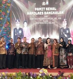 Bupati Bangkalan Tekankan Penguatan Sinergi Forkopimda pada Pisah Kenal Kapolres