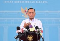 Menteri Sekretaris Negara Prasetyo Hadi.