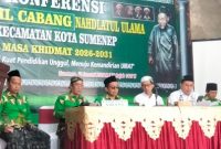 Konferensi Wakil Cabang Nahdlatul Ulama (MWCNU) Kecamatan Kota Sumenep berlangsung di Aula Lantai 2 Kantor MWCNU Kota Sumenep, Minggu (18/1/2025).