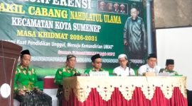 Konferensi Wakil Cabang Nahdlatul Ulama (MWCNU) Kecamatan Kota Sumenep berlangsung di Aula Lantai 2 Kantor MWCNU Kota Sumenep, Minggu (18/1/2025).