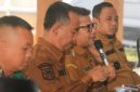 Rapat koordinasi penanggulangan bencana bersama jajaran Pemkab Probolinggo di Pendopo Kabupaten Probolinggo.