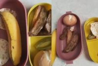 Menu MBG di Sumenep yang viral dalam sebuah video.