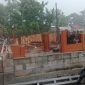 rumah warga yang mengalami kerusakan akibat hujan deras disertai angin kencang.