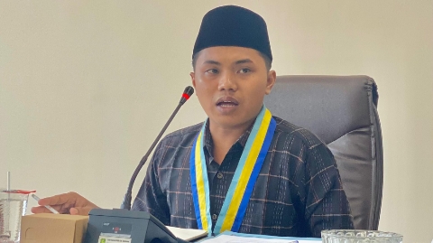 Sekretaris PMII Komisariat UNIBA Madura, M. Wakil.