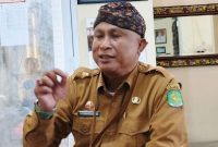 Mohamad Iksan saat menjalankan tugas kedinasan di lingkungan Pemerintah Kabupaten Sumenep.