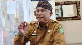 Mohamad Iksan saat menjalankan tugas kedinasan di lingkungan Pemerintah Kabupaten Sumenep.