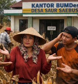 Petani Panen Mandiri, Peran BUMDes Saur Saebus dalam Ketahanan Pangan Dipertanyakan