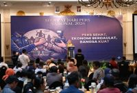 peringatan Hari Pers Nasional 2026 di Gesibu Banyuwangi, Senin (9/2/2026).