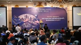 peringatan Hari Pers Nasional 2026 di Gesibu Banyuwangi, Senin (9/2/2026).