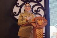 Bupati Lumajang Indah Amperawati di sela Sarasehan Hari Pers Nasional 2026 di Pendopo Arya Wiraraja, Lumajang, Senin (9/2/2026).