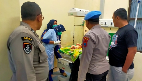 penemuan bayi perempuan di Desa Kolor, Kecamatan Kota, Sumenep, Rabu (11/2/2026) malam.