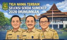 Bola Kini di Tangan Bupati, Tiga Besar Sekda Sumenep Telah Ditetapkan