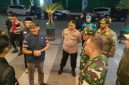 patroli skala besar Polri bersama TNI dan Pemkab Sumenep, Kamis (19/2) malam.
