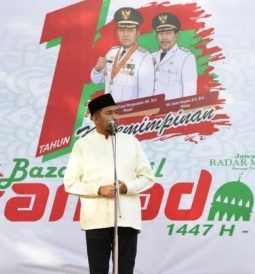 Bupati Achmad Fauzi Buka Festival Bazar Takjil Ramadan, Dorong UMKM Lokal Naik Kelas