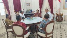 Lukman Hakim menerima kunjungan Kepala Balai Besar Perbenihan dan Pelindungan Tanaman Perkebunan Surabaya Andi Faisal di Pendopo Agung Bangkalan, Jumat (20/2/2026).