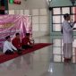 AKH Sudiharso menyampaikan tausiyah pada pengajian Ramadan 1447 Hijriah yang digelar Pemkab Sumenep di Masjid Sumekar, Jumat (27/2/2027).