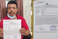 Laporan tersebut diajukan oleh Hasanin Tamin (59), warga Koja, Jakarta Utara, yang juga memiliki alamat di Desa Gapurana, Pulau Talango. 